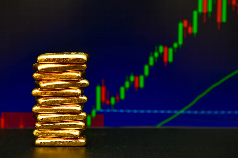 De l'or empilé