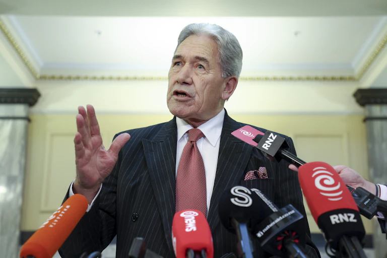 Foreign Minister Winston Peters