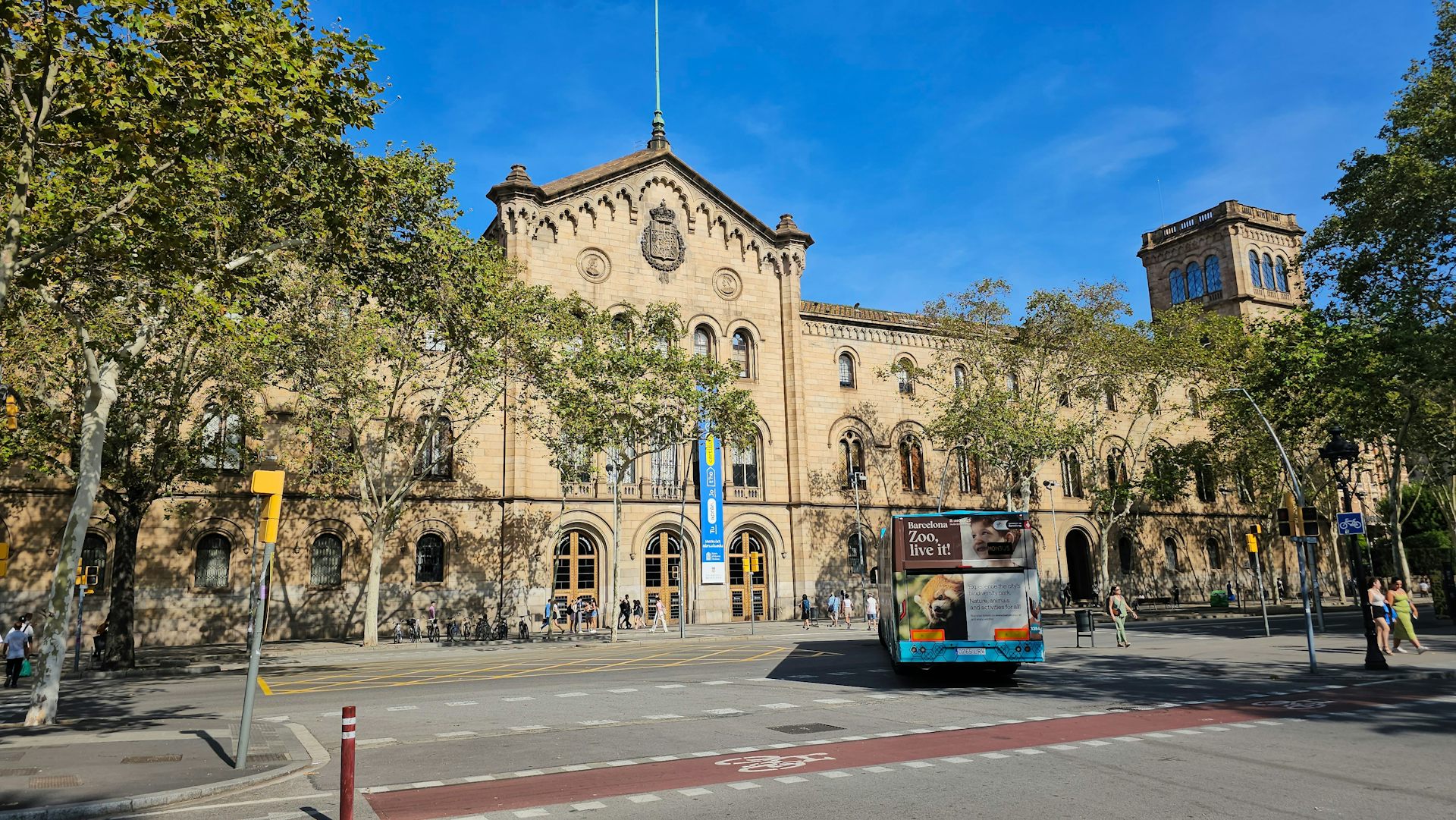 Edifici de la Universitat de Barcelona.