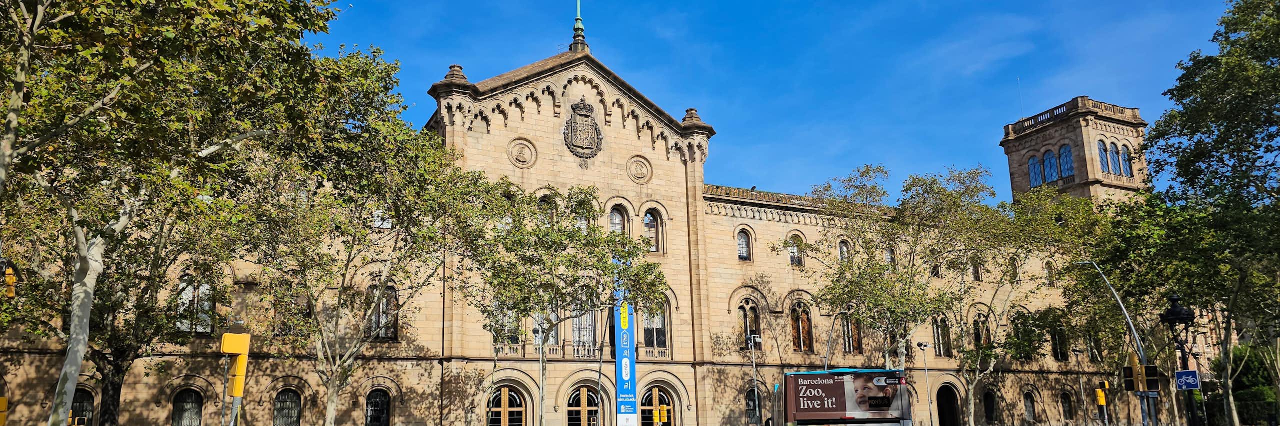 Edifici de la Universitat de Barcelona.