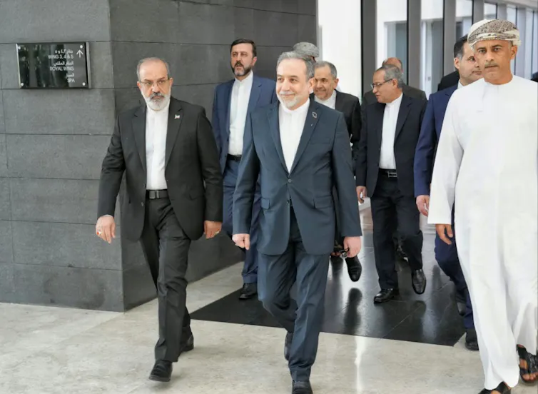 Abbas Araghchi arrives in Muscat for talks with the US.