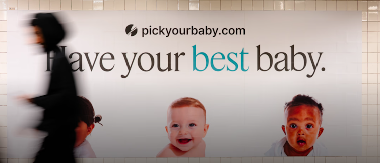 Poster campaign 'Have your best baby'