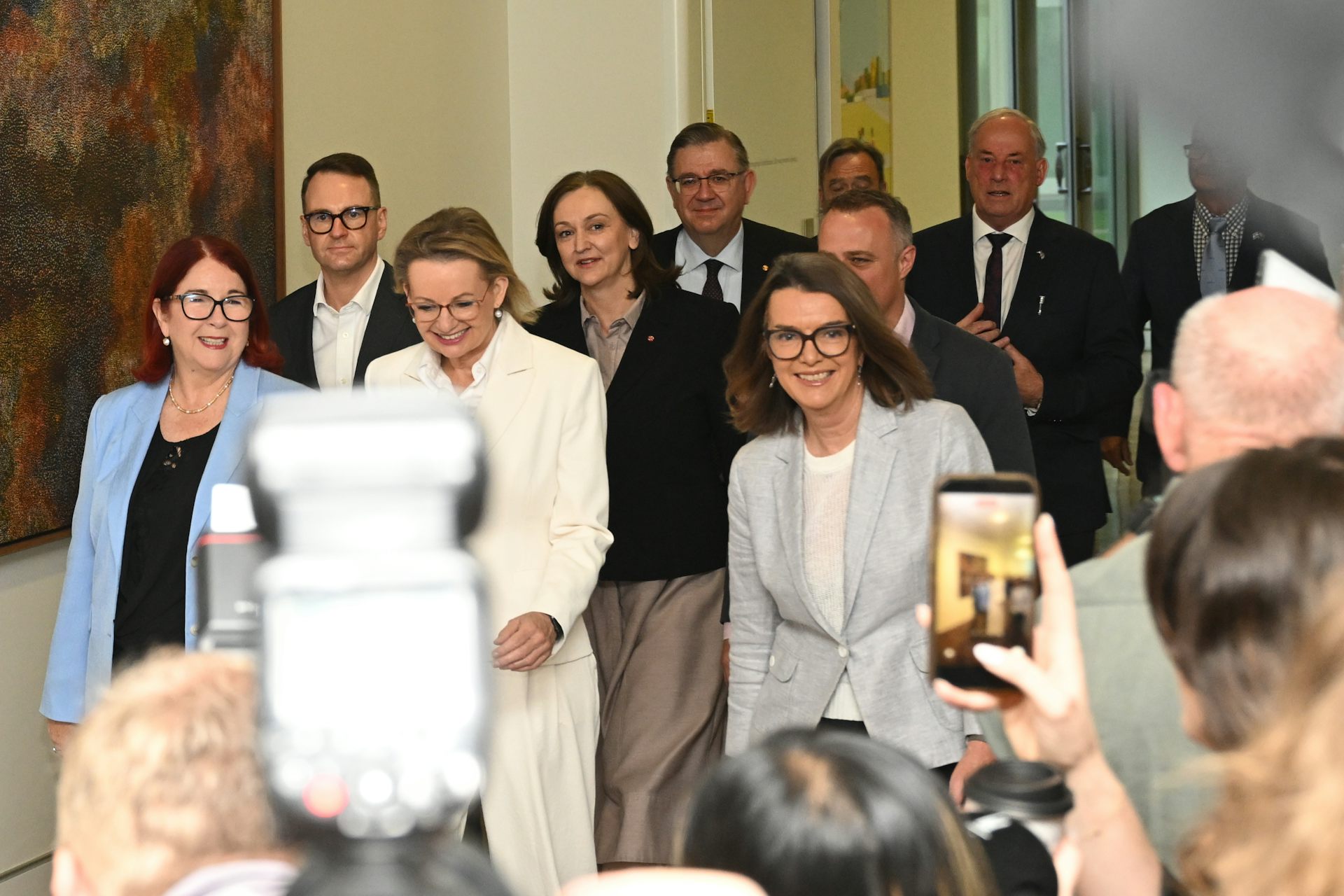 Angus Taylor defeats Sussan Ley by hefty margin of 34-17 as Liberal leader