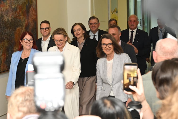 Angus Taylor defeats Sussan Ley by hefty margin of 34-17 as Liberal leader