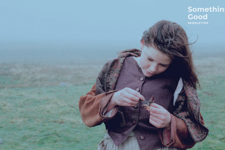 Young Cathy in Andrea Arnold's 2011 adaptation of Wuthering Heights.