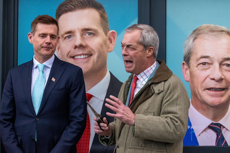 Matt Goodwin and Nigel Farage