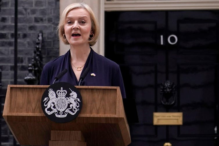 From Harold Wilson to Liz Truss – what the fates of former high ministers can educate Keir Starmer 1 Liz Truss resigning outside 10 Downing Street.
