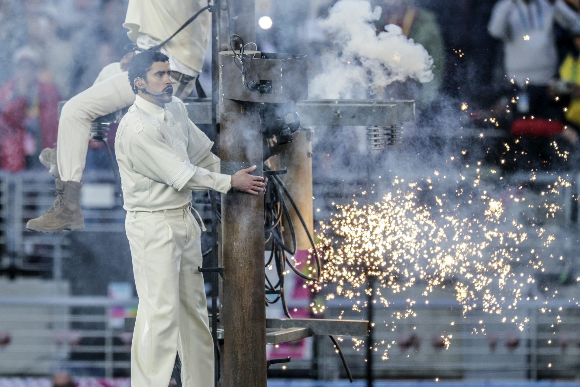 How Bad Bunny’s power pole dance spotlighted the colonial legacy of energy poverty