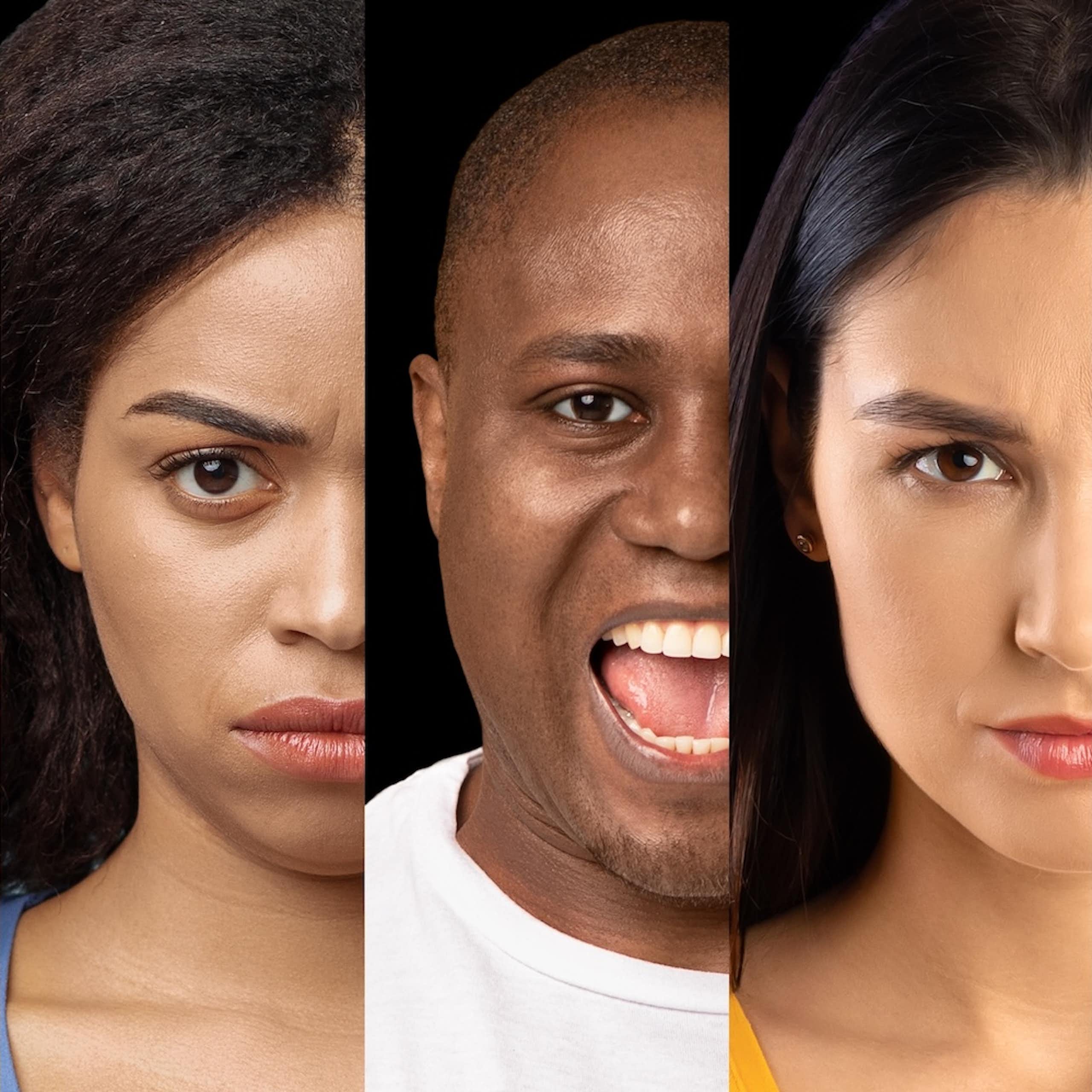 photos de personnes ayant différentes expressions