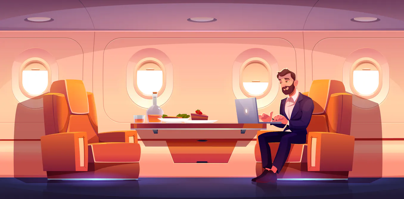 Smarter cabin layouts could halve aviation's emissions