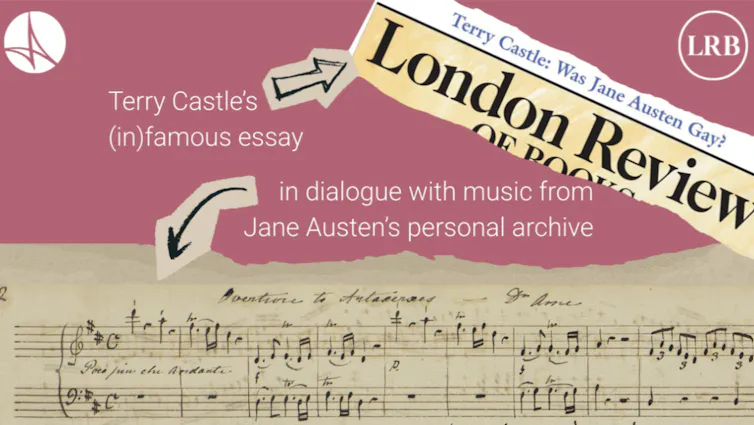 A programme from a musical event exploring whether Jane Austen was gay.