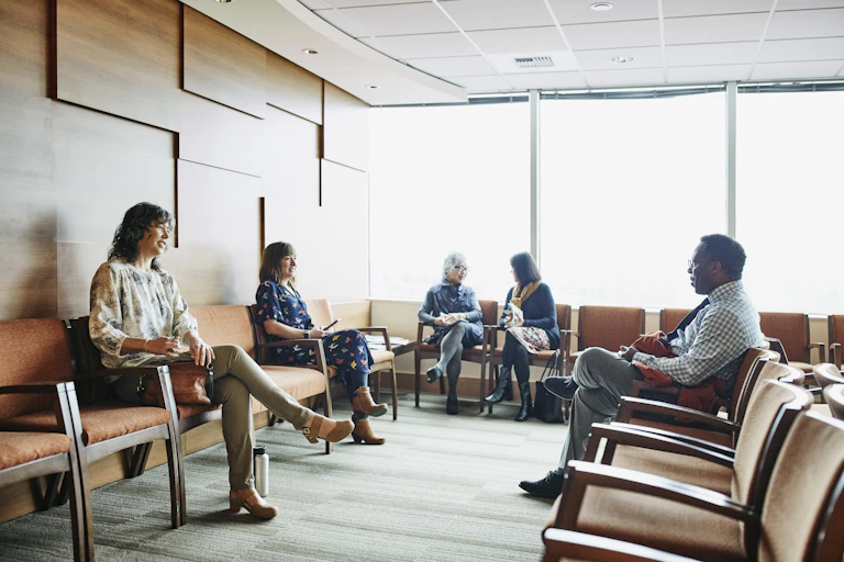 Mid-life Australians wait to see the doctor