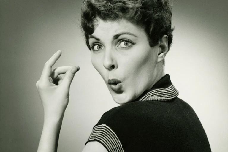 Woman Whistling