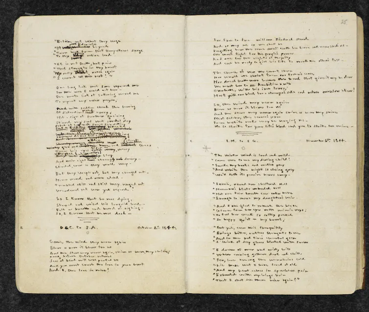 Emily's Gondal poems.