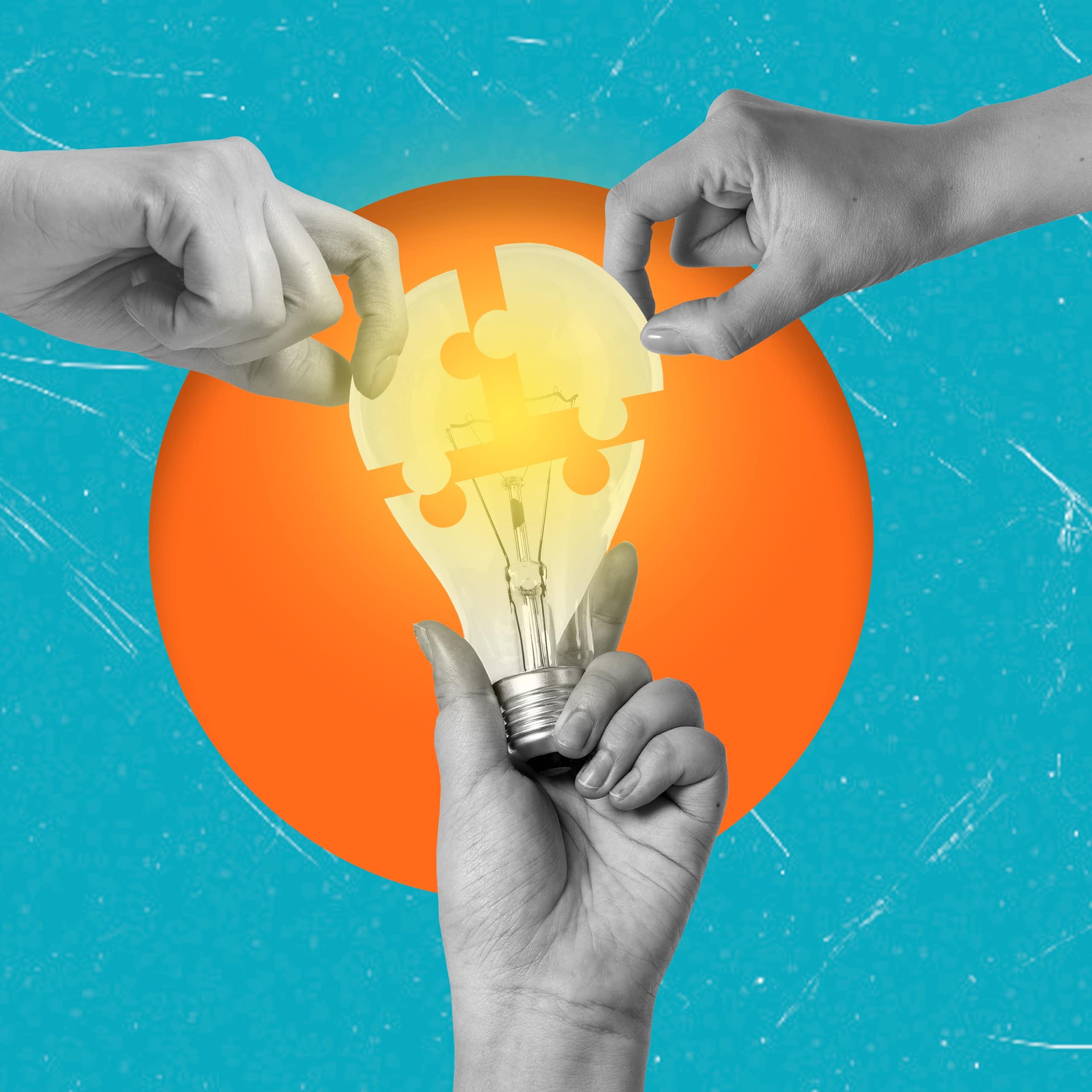 Tres mans agafen una bombeta