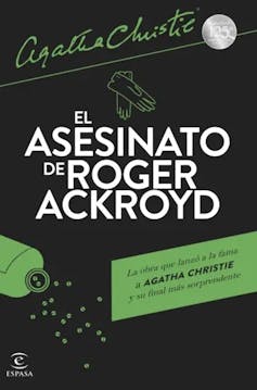 Portada del libro El asesinato de Roger Ackroyd de Agatha Christie