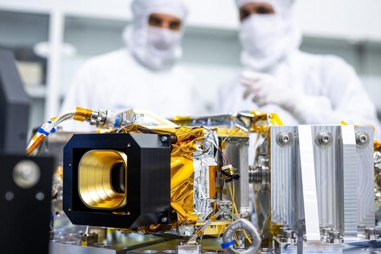 TRISHNA, a Franco-Indian area project to raised set up water on Earth 1 photo of a clean room