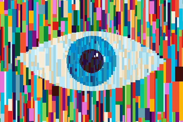 Ilustración de un ojo