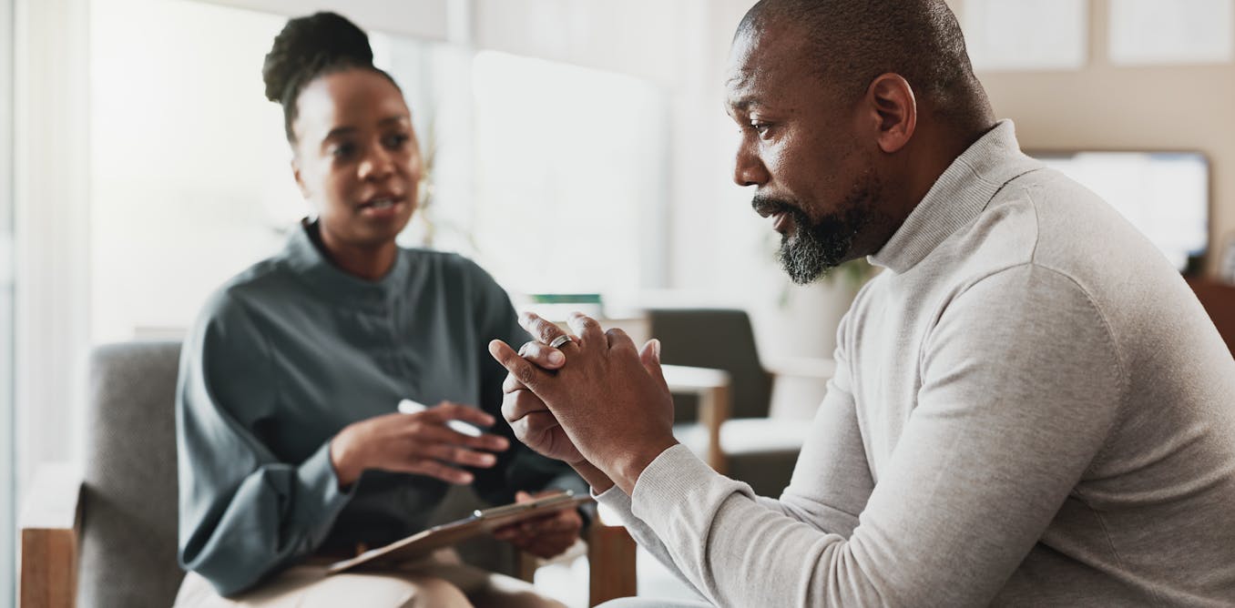Formerly incarcerated Black men say they’re ‘doing OK’ while trying to cope with depression and PTSD