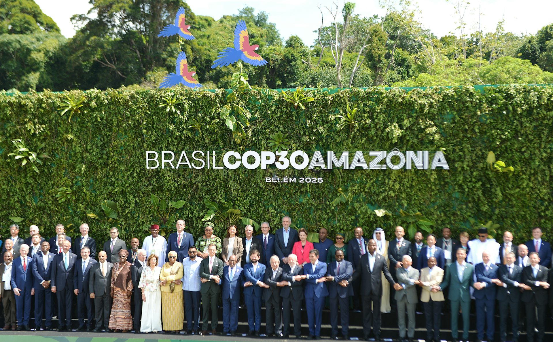 Leaders gather at the last UN climate summit in Bélem, Brazil