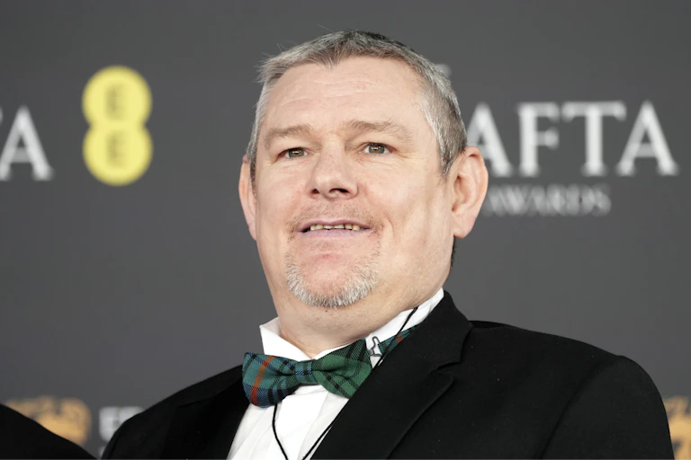 John Davidson at the BAFTA Awards on Feb. 22, 2026.