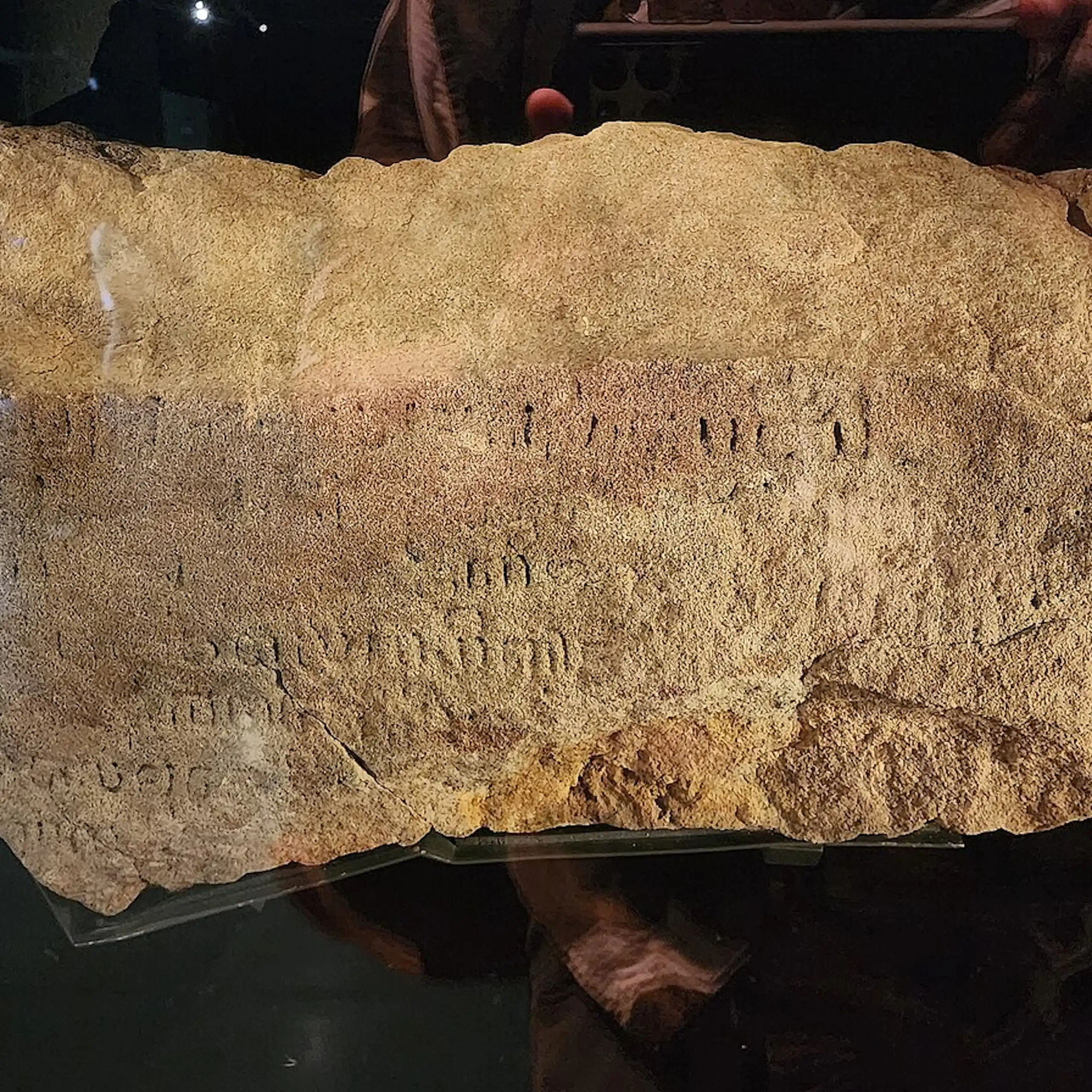 A picture of the Singapore Stone