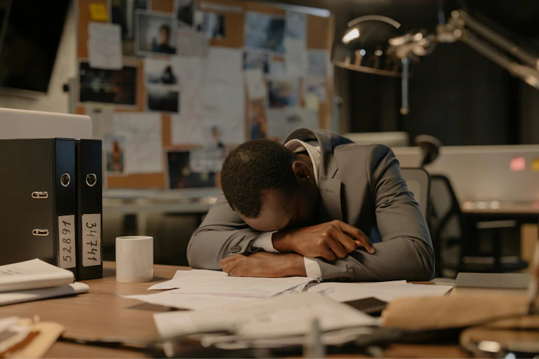 Man tired, Overwork, Tired, Working, Poor