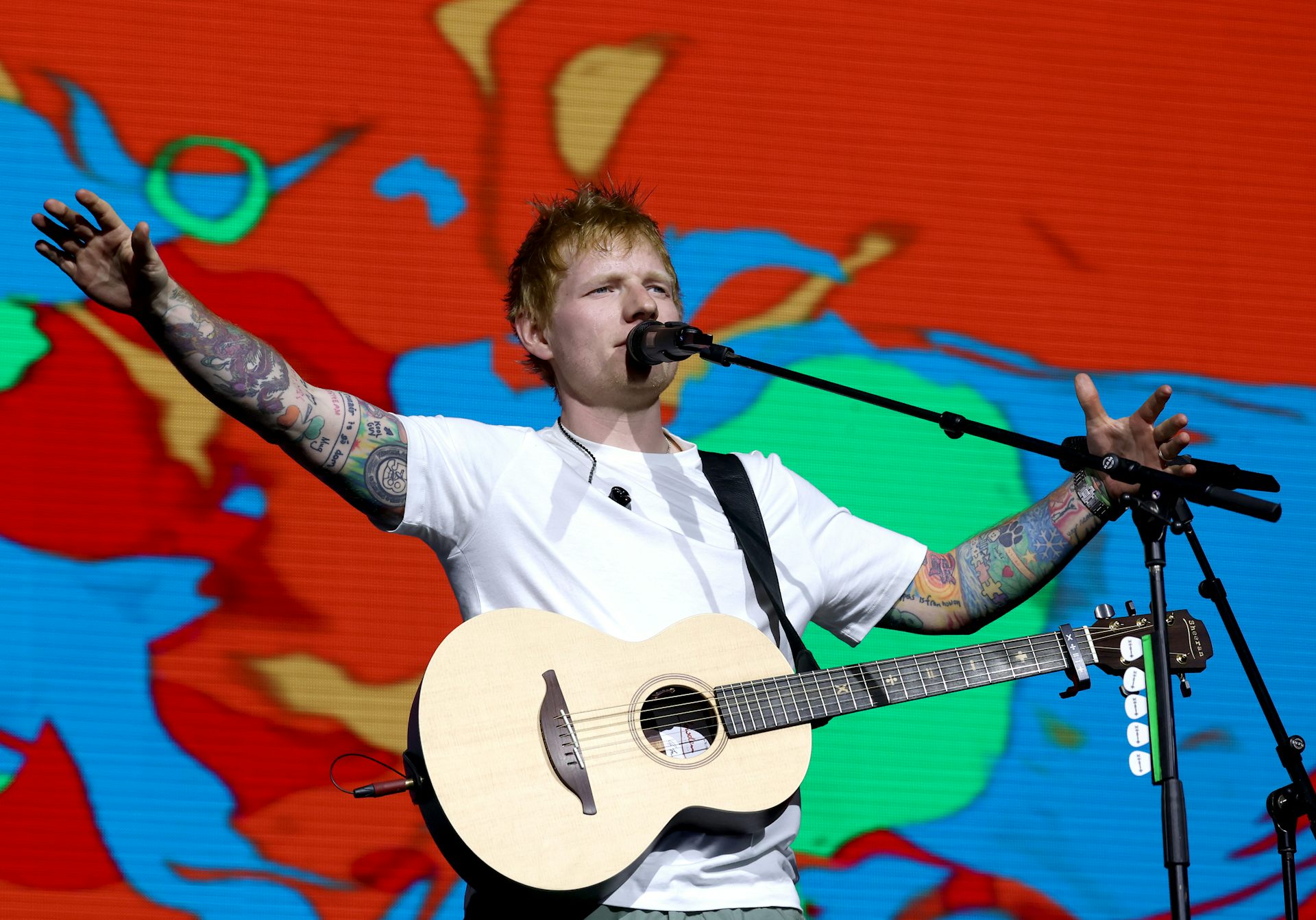 Ed Sheeran caught the train to Melbourne to protect the climate. But what about his thousands of fans?