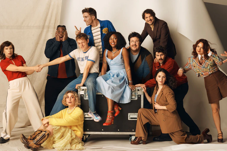 The cast of SNL UK