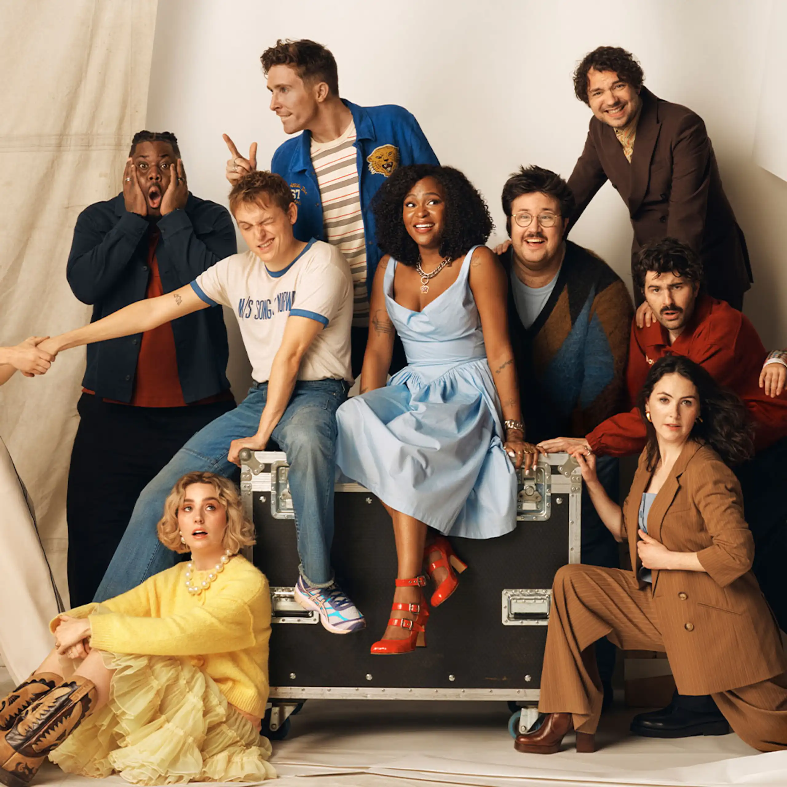 The cast of SNL UK