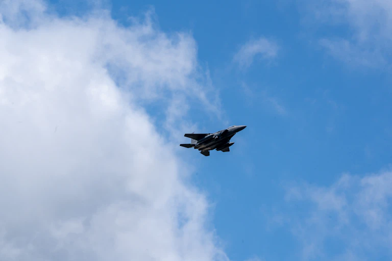 F15E fighter jet.