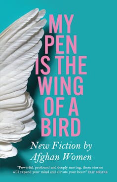 book cover: a feathered wing