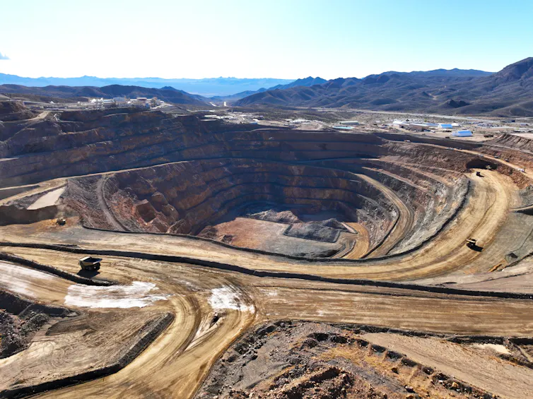 Large mine