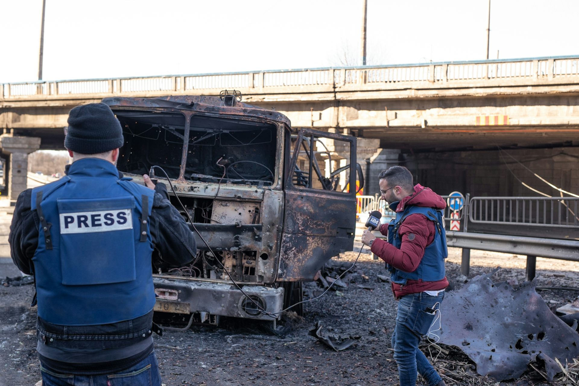 The relentless cycle of violent news is leading to trauma for journalists, even those not in war zones