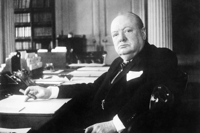 Winston Churchill.