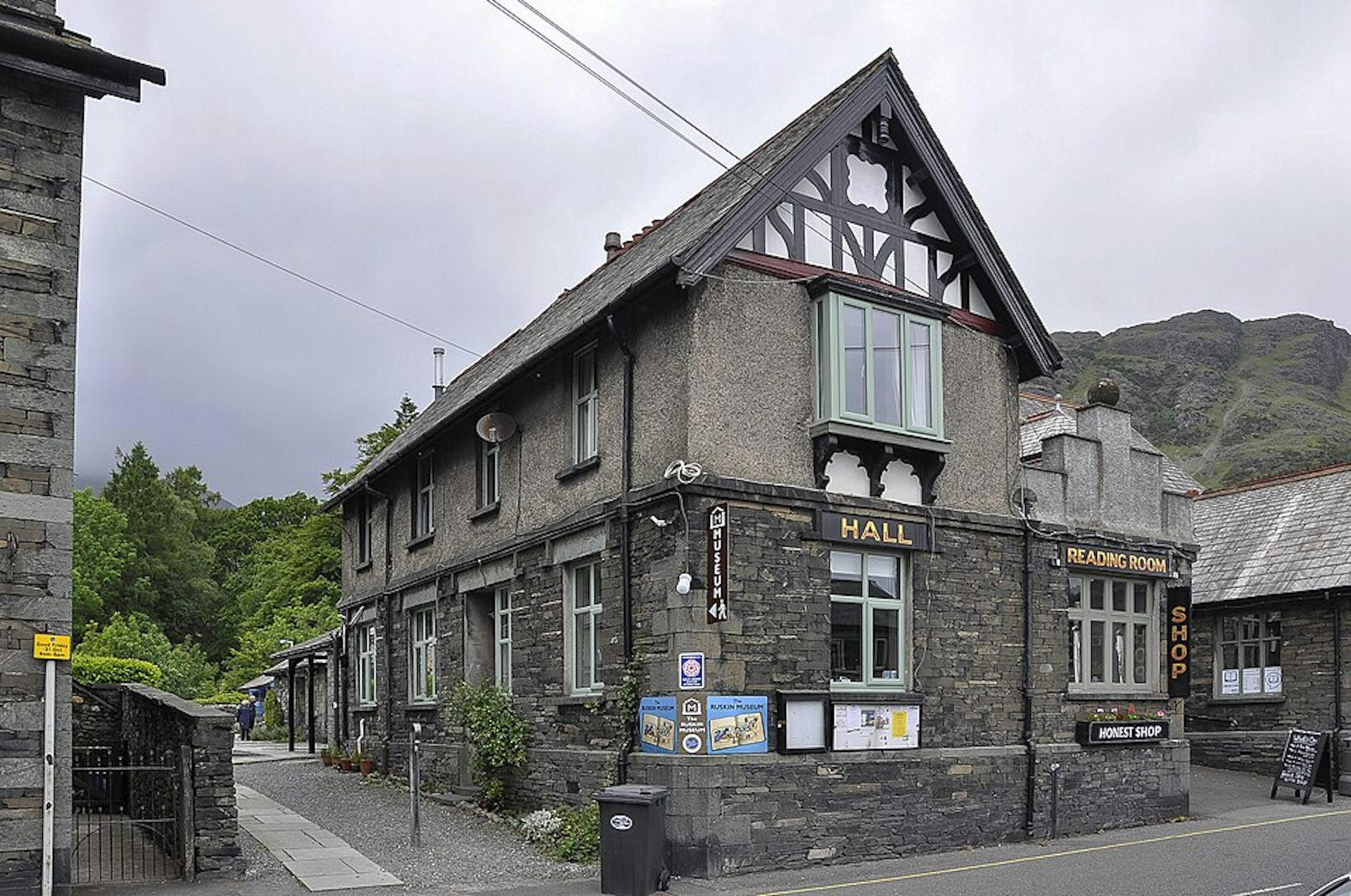 The Ruskin Museum building