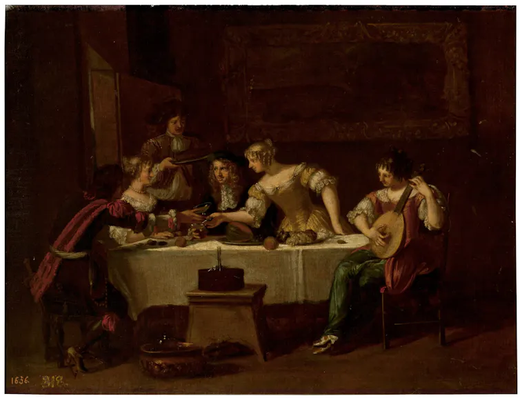 From the court docket to the pub, the dinner party finds the historical past we consume 1 Photographing a meal between soldiers and women.