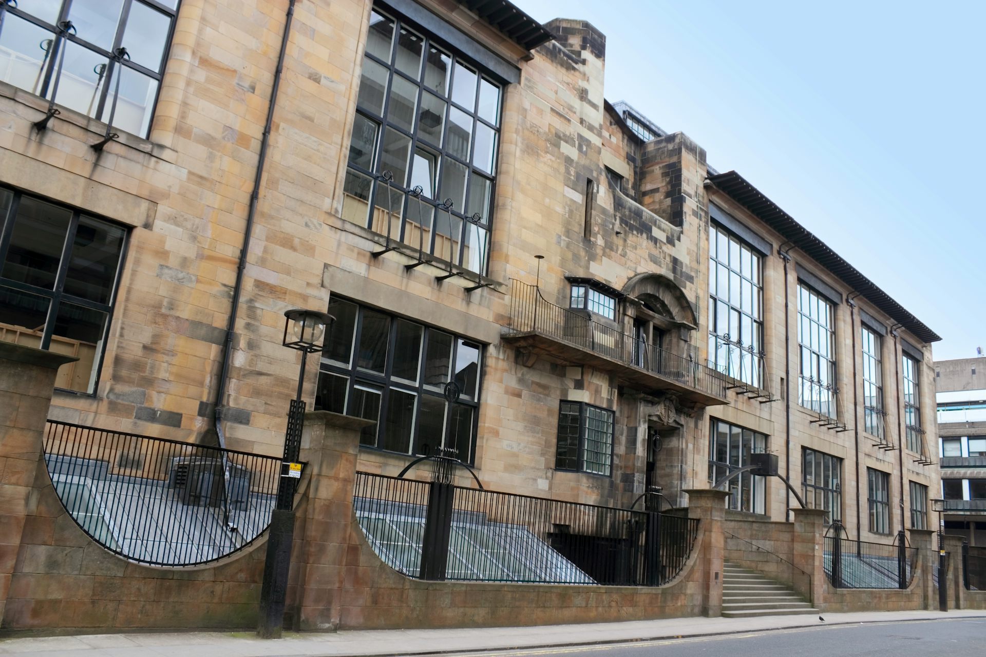 A beatuiful art nouveau building by Charles Rennie Mackintosh.