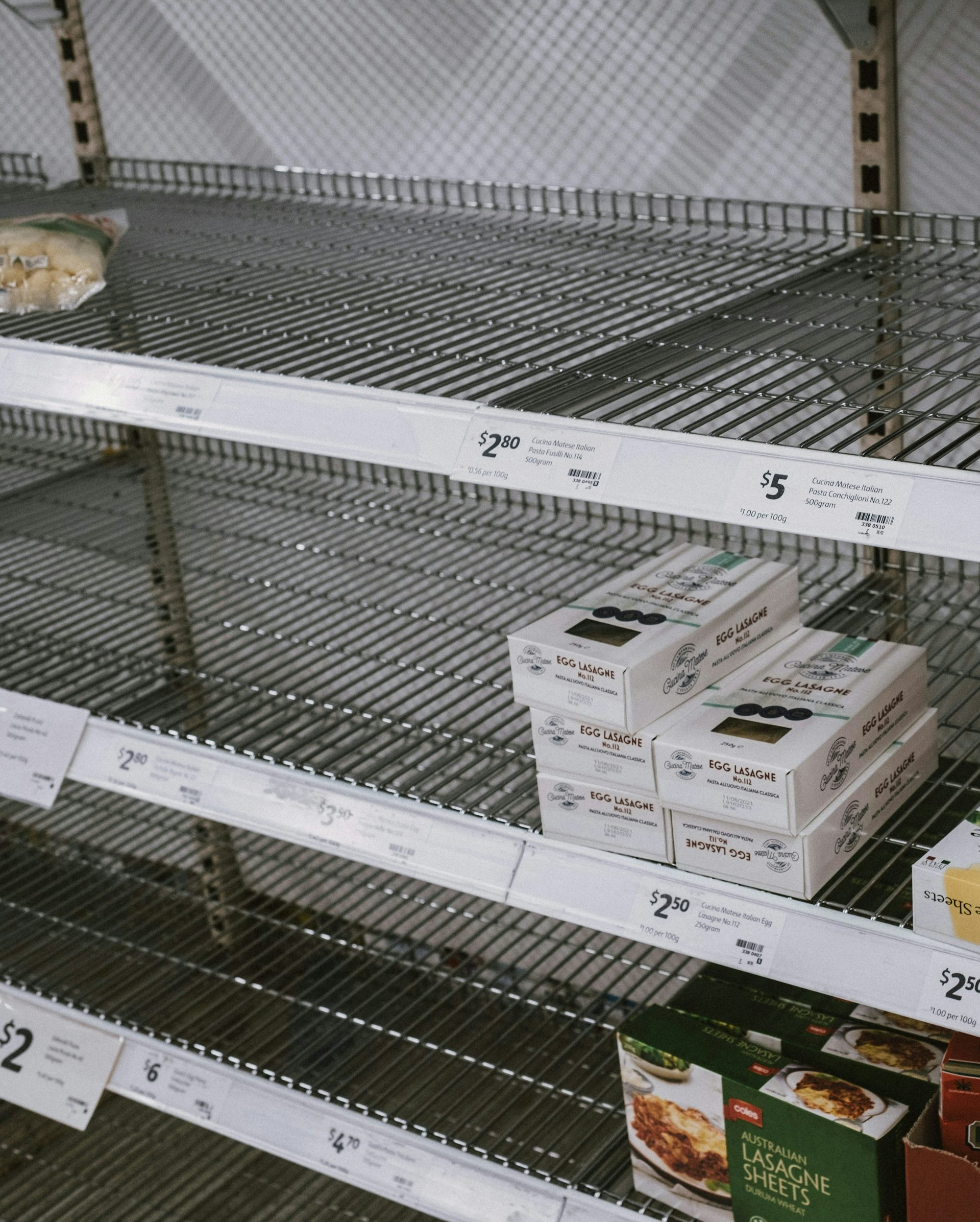 Panic buying just makes shortages worse. Why do people do it anyway?