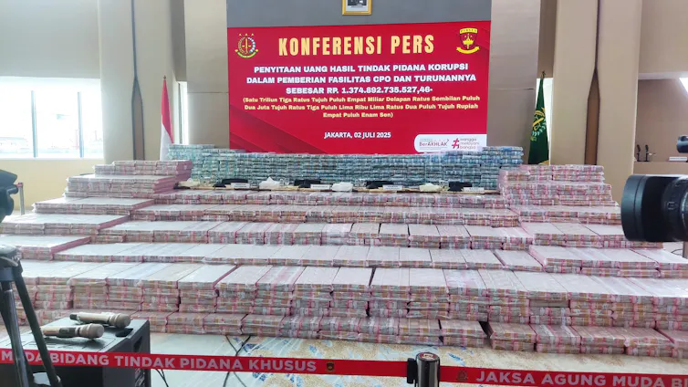Pemulihan aset korupsi dapat kembali menjadi investasi bagi pembangunan.