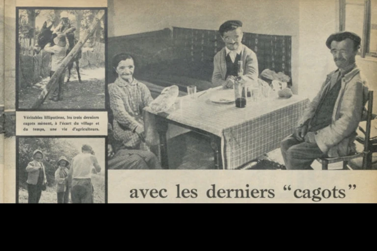 Visuel assurant présenter les « derniers cagots » des Pyrénées.