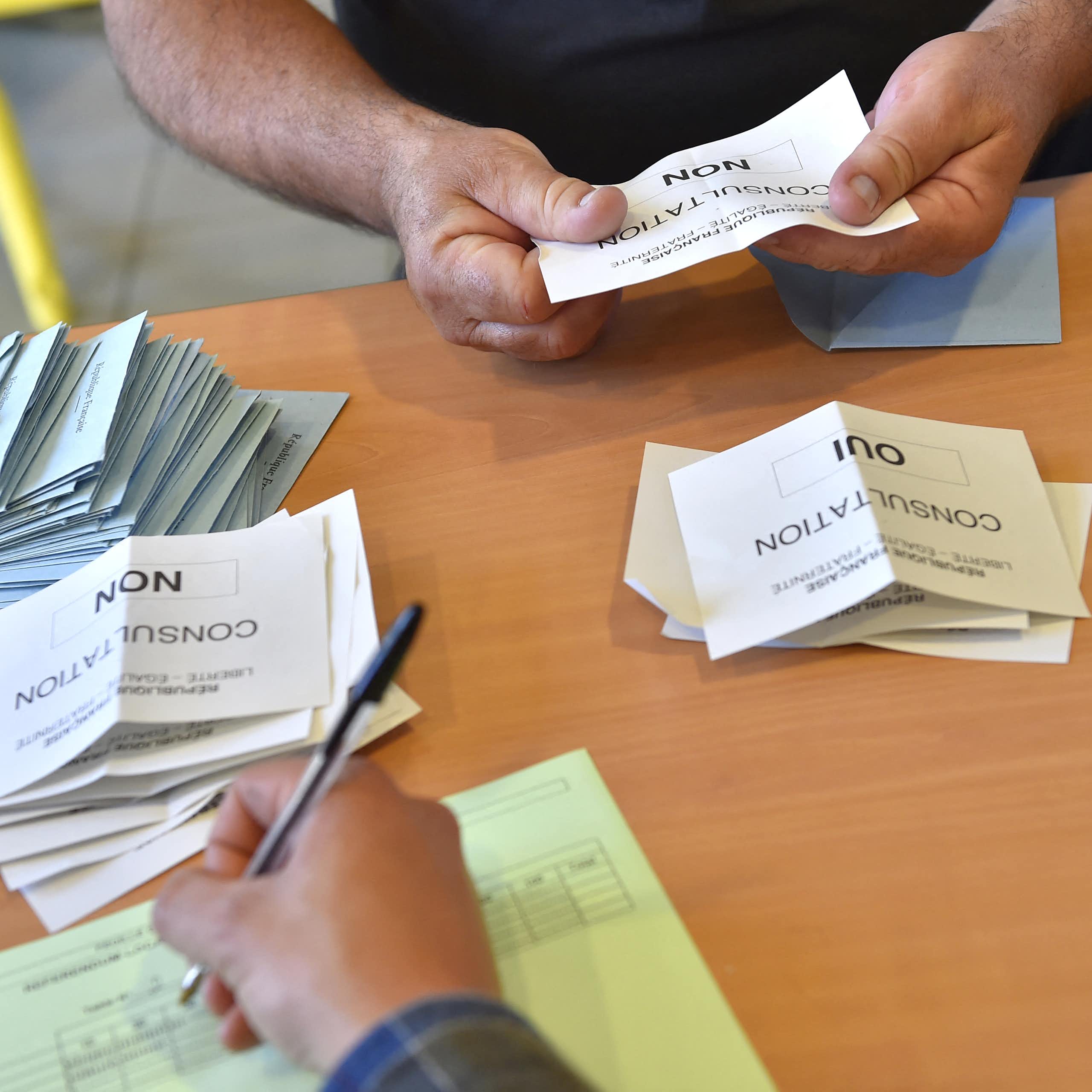 image de bulletins de votes