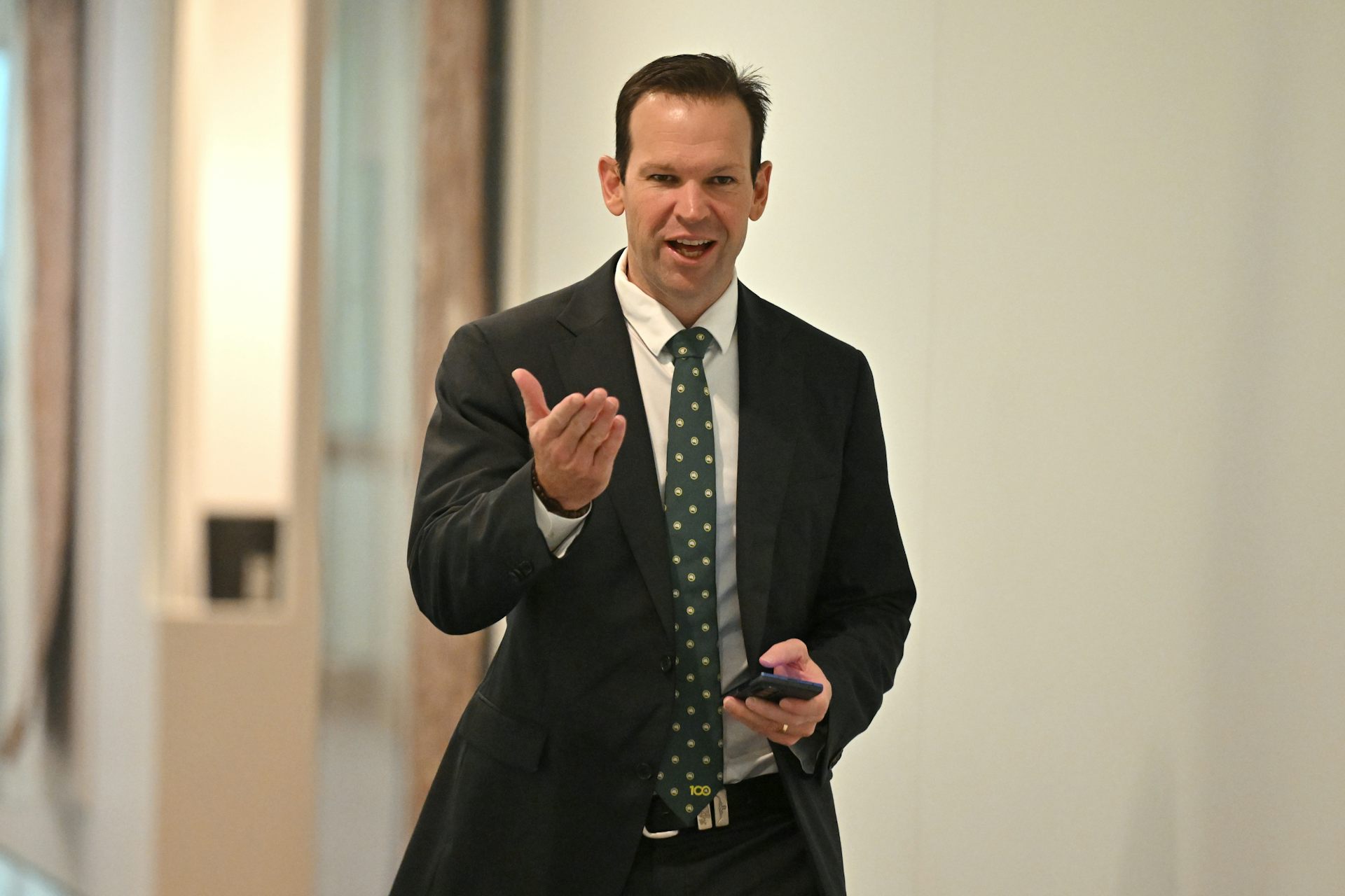 Nationals Senator Matt Canavan is seen at Parliament House