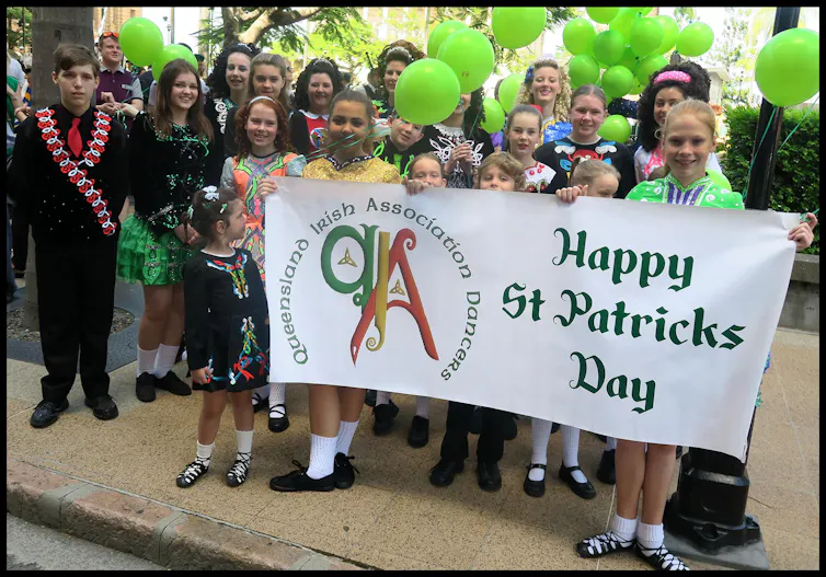 St Patricks Parade Irish Dancers