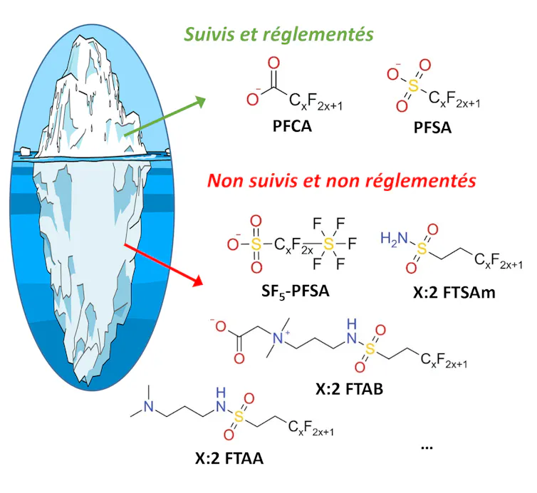 4 PFAS sont aujourd'hui soumis à la réglementation européenne dans l'alimentation, des milliers d'autres ne sont pas concernés.