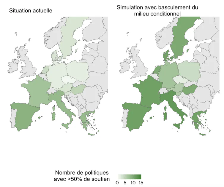 Local weather insurance policies: how one can persuade centrist citizens and win a majority? 1 Maps