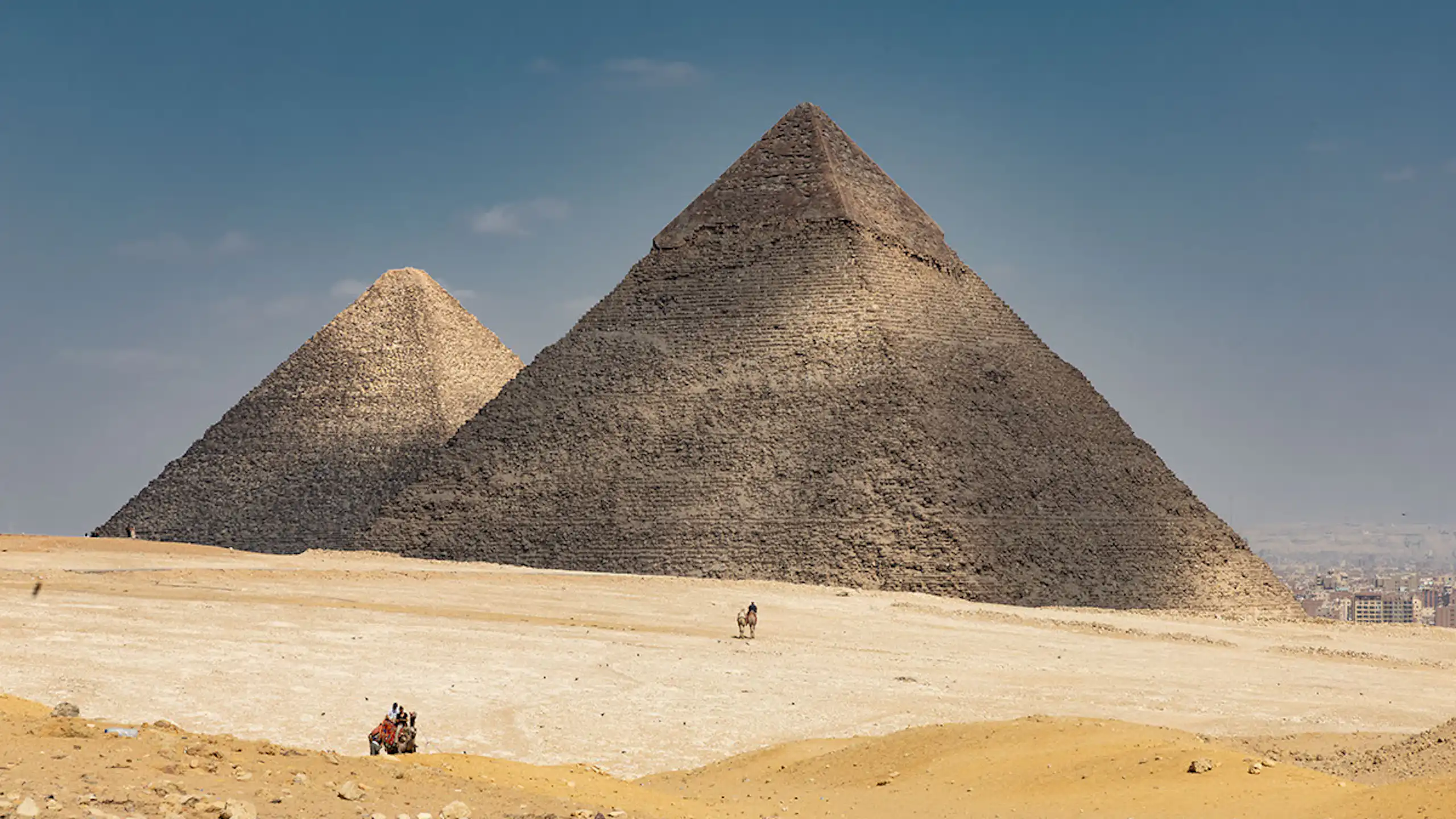 As Pirâmides de Gizé