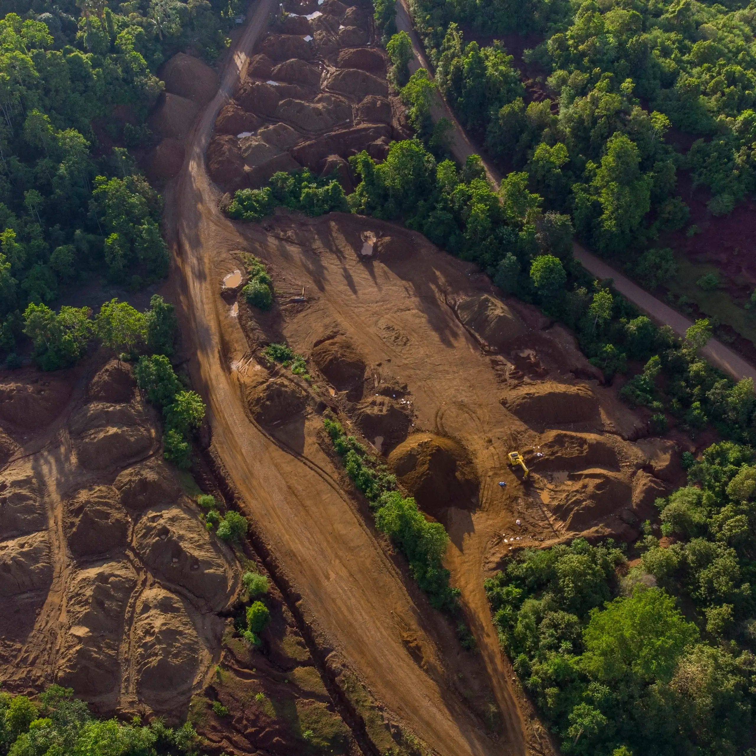 Un site d’extraction de nickel