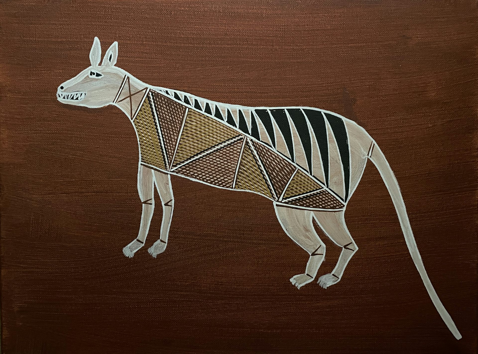 NT rock art thousands of years old sheds new light on the mysterious Tasmanian tiger