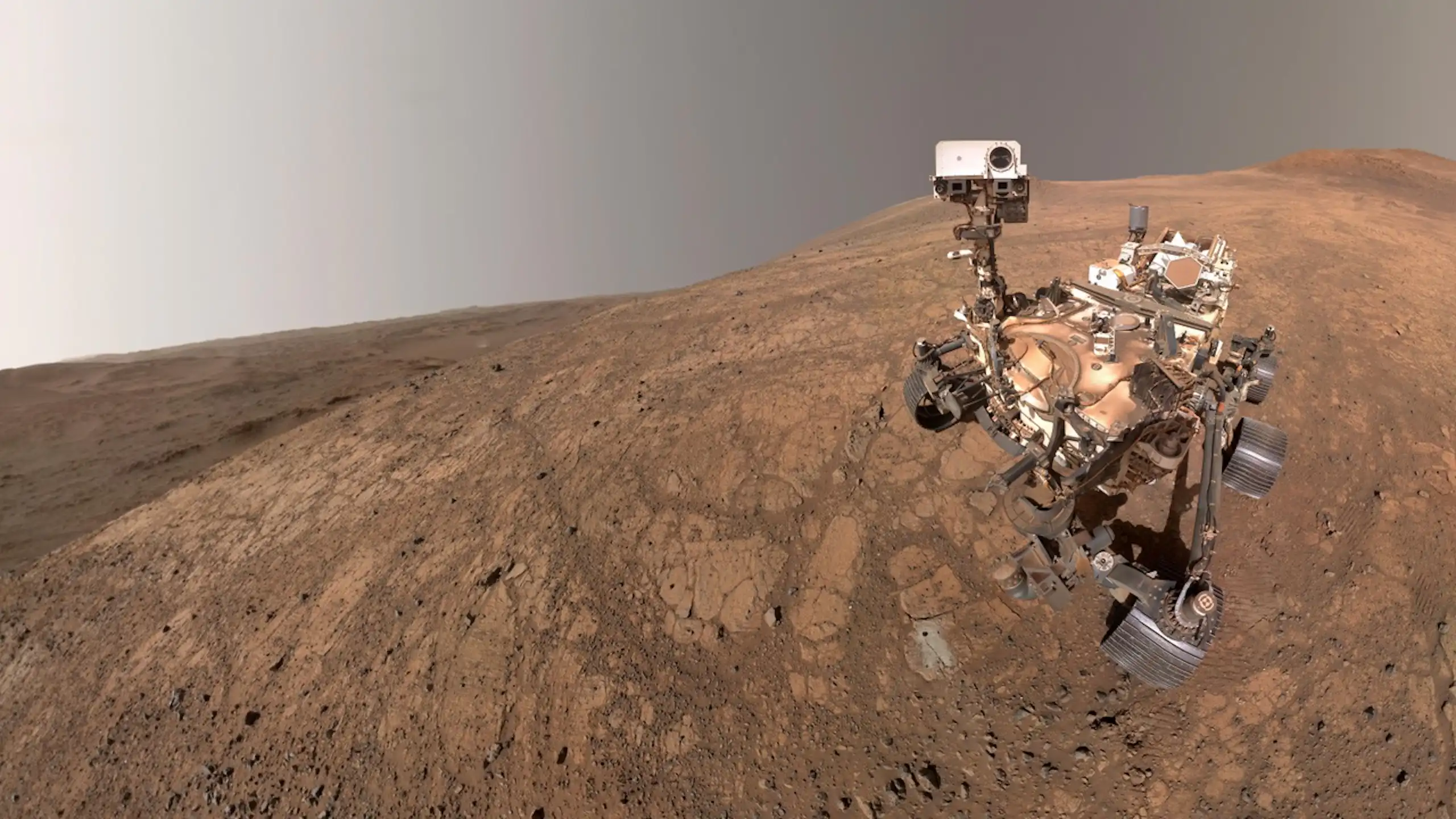 Le rover Perseverance sur Mars